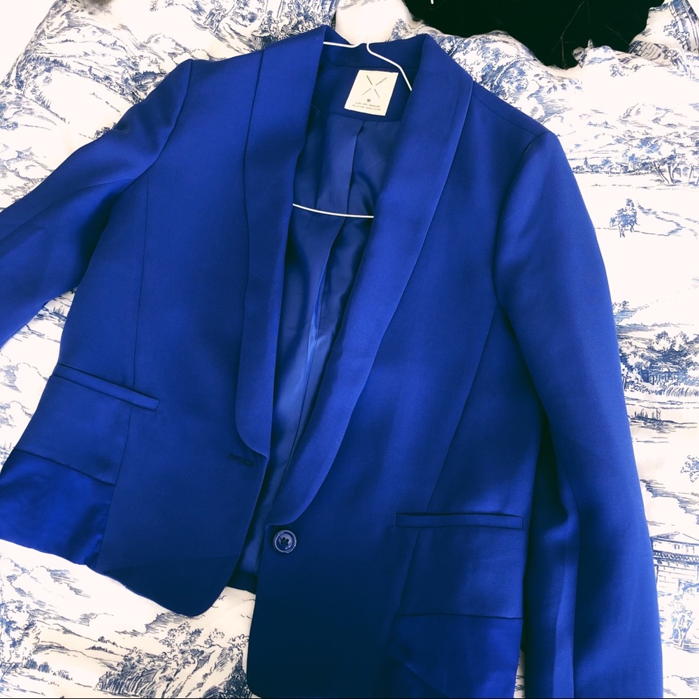 Urban Outfitters Royal Blue Blazer